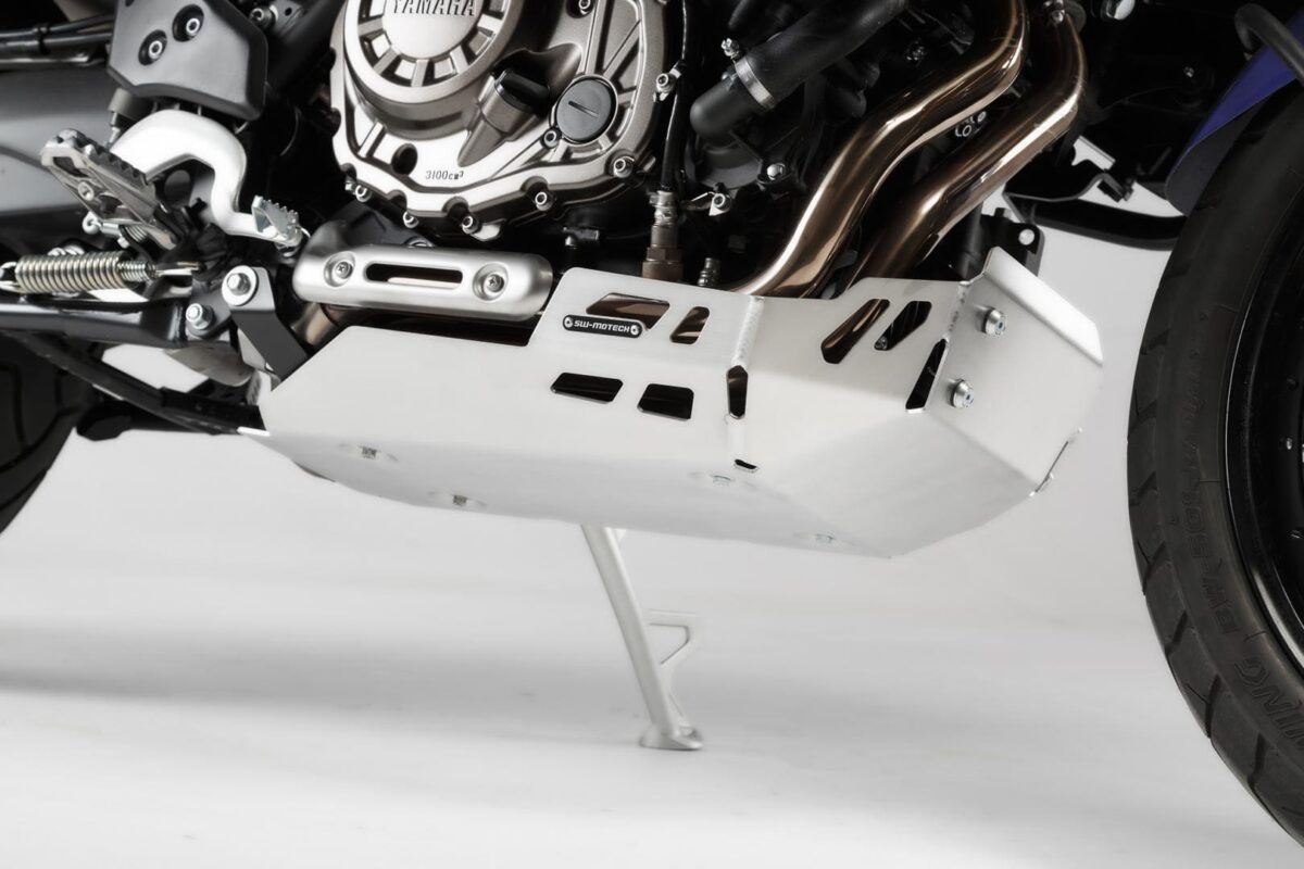 Engine guard – Silver. Yamaha XT1200Z Super Ténéré (10-).