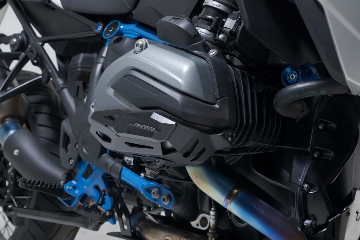 Cylinder guard – Black. BMW R 1200-models (12-18).