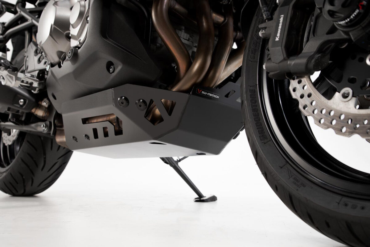 Engine guard – Black. Kawasaki Versys 1000 (18-).