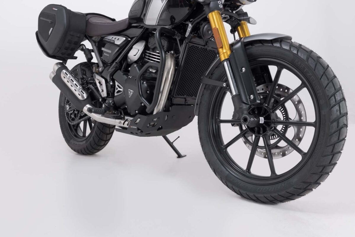 Engine guard – Black. Triumph Scrambler 400 X (23-).