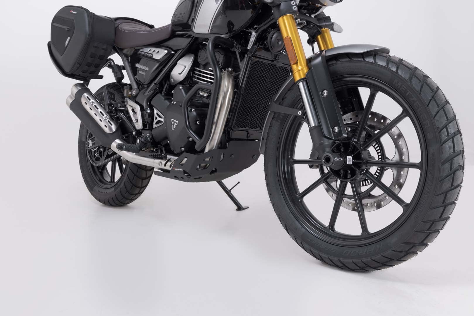 Engine guard – Black. Triumph Scrambler 400 X (23-).