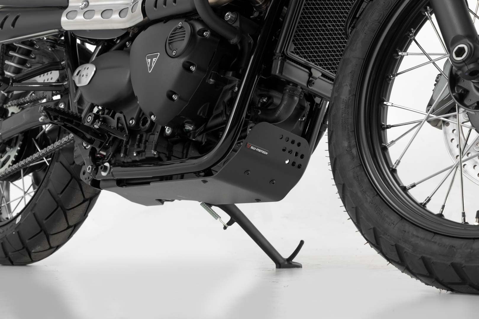 Engine guard – Black. Triumph models.