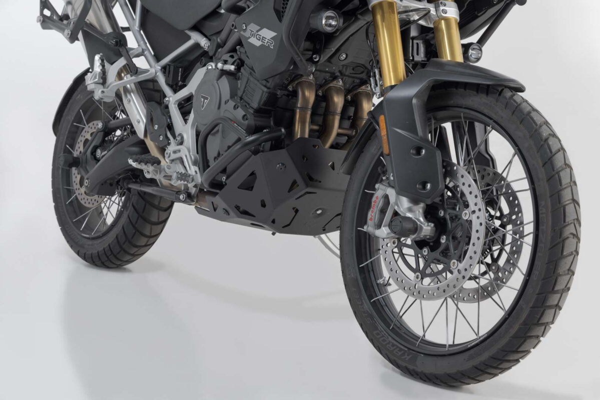 Engine guard – Black. Triumph Tiger 1200 models (22-).