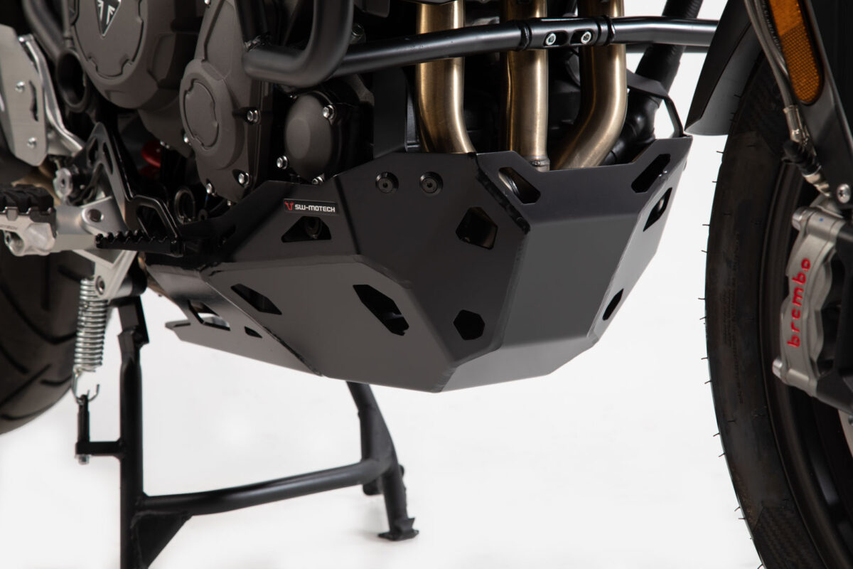 Engine guard – Black. Tiger 900 models (19-23). Without OEM SBL.