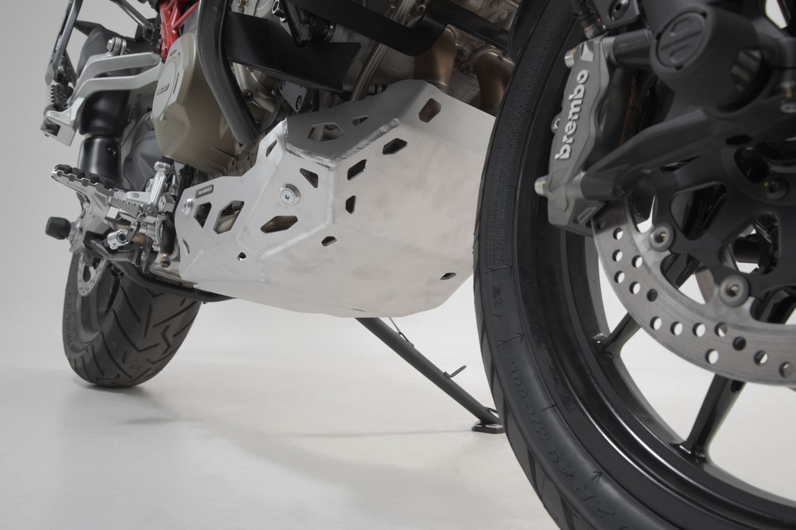 Engine guard – Silver. Ducati Multistrada V 4 (20-).