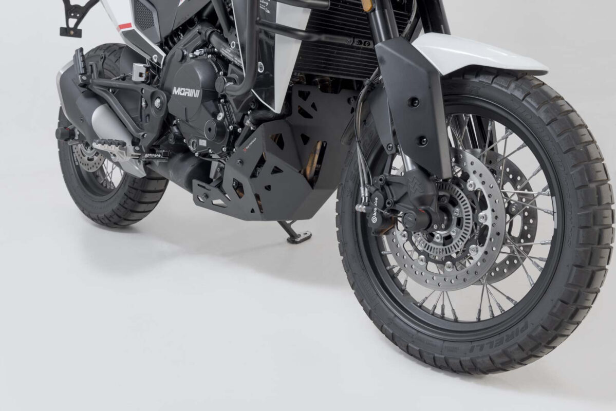 Engine guard – Black. Moto Morini X-Cape 650 (21-).