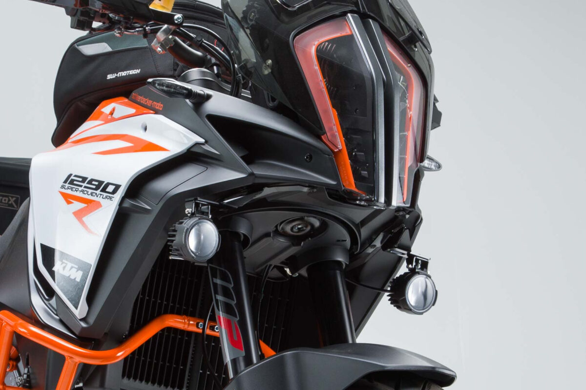 Light mounts – Black. KTM 1290 Super Adventure S / R (16-20).