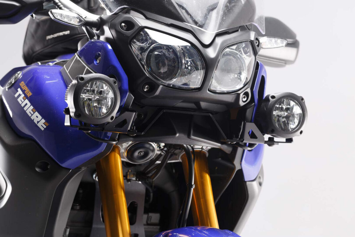 Light mounts – Black. Yamaha XT1200Z Super Ténéré (14-).
