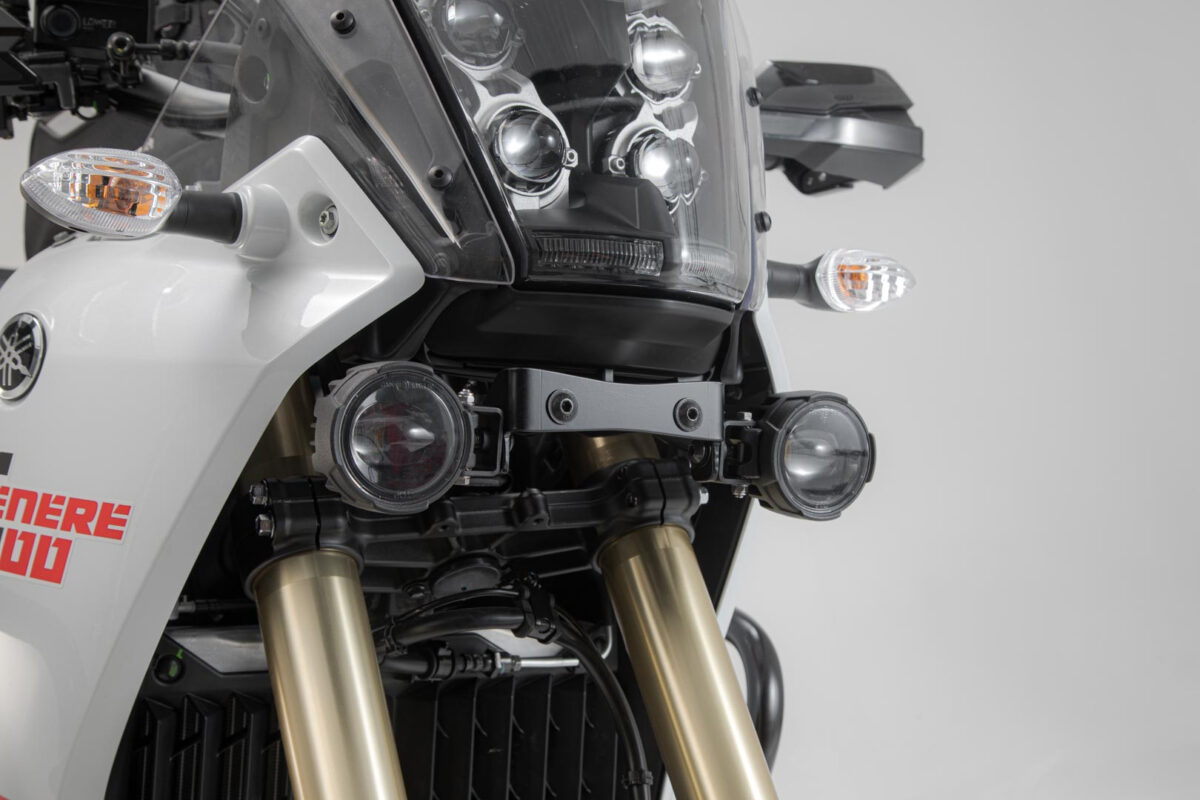 Light mounts – Black. Yamaha Ténéré 700 models (19-).