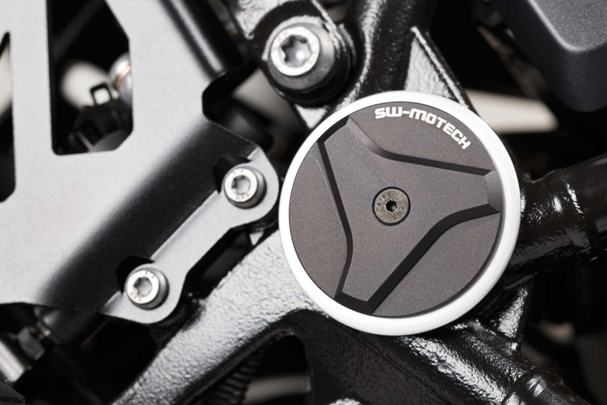 Frame cap set – Black. BMW R1200GS, R1200/1250RT, R1250GS.
