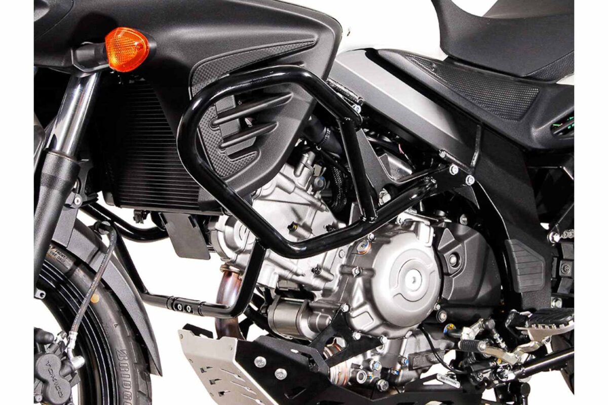Crash bar – Black. Suzuki DL650 V-Strom (11-) / XT (14-).