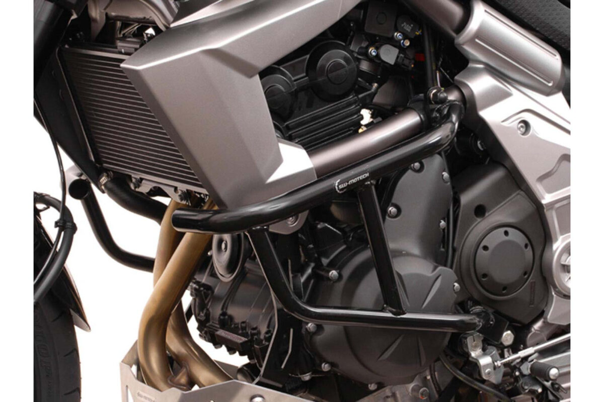 Crash bar – Black. Kawasaki Versys 650 (07-14).