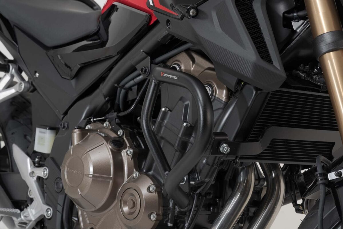 Crash bar – Black. Honda CB500F (12-).