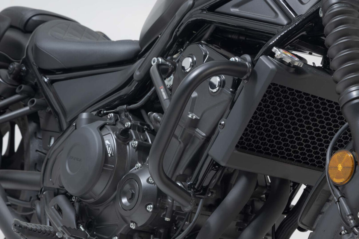 Crash bar – Black. Honda CMX 500 Rebel (16-), CL500 (22-).