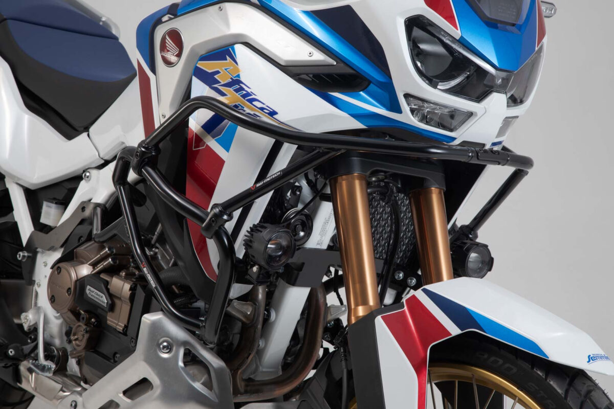 Upper crash bar – Black. Honda CRF1100L Africa Twin Adv Sp. (19-).