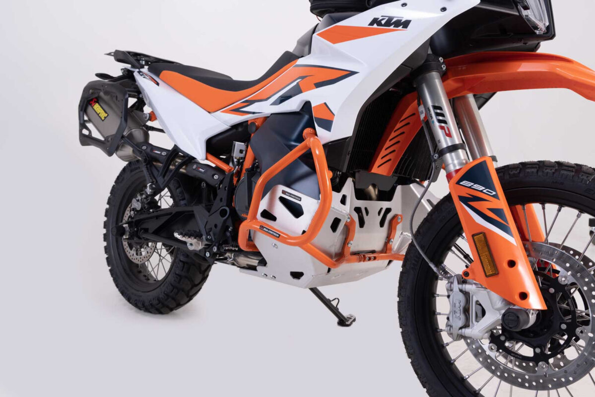 Crash bar – Orange. KTM 790 Adv/R (19-21), 890 Adv/R (20-22).