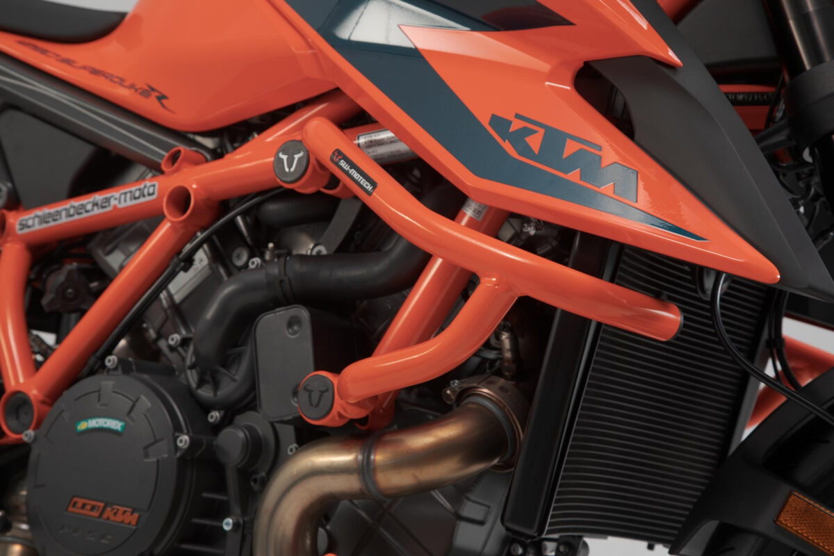Crash bar – Orange. KTM 1290 Super Duke R / EVO (19-).