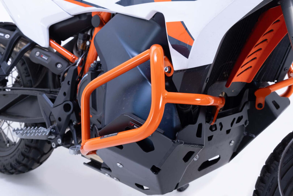 Crash bar – Orange. KTM 790 Adv (23-), 890 Adv/R (22-).