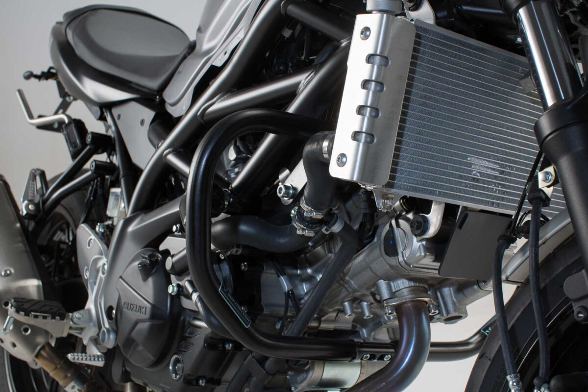 Crash bar – Black. Suzuki SV650 ABS (15-) / SV650 X (18-).