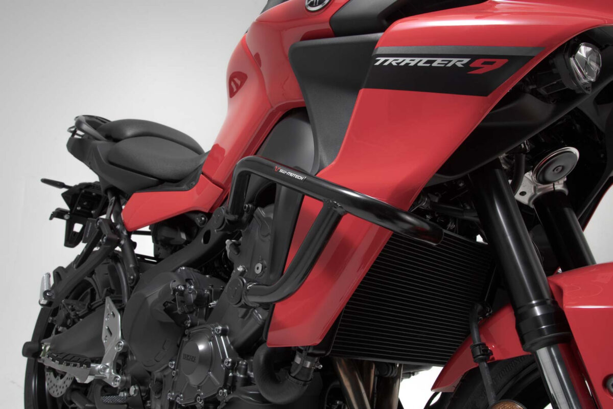 Crash bar – Black. Yamaha Tracer 9 / GT (20-) / GT+ (22-).