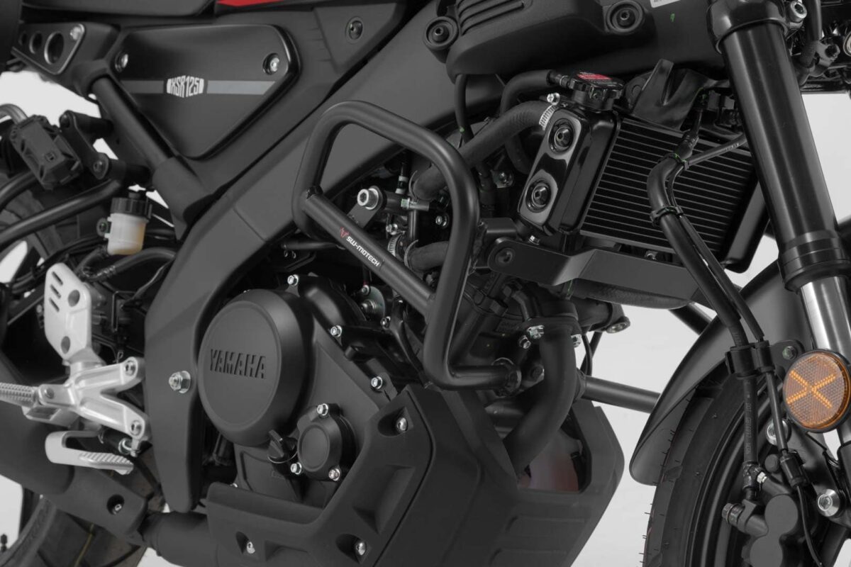Crash bar – Black. Yamaha MT-125 (20-) / XSR125 (21-).