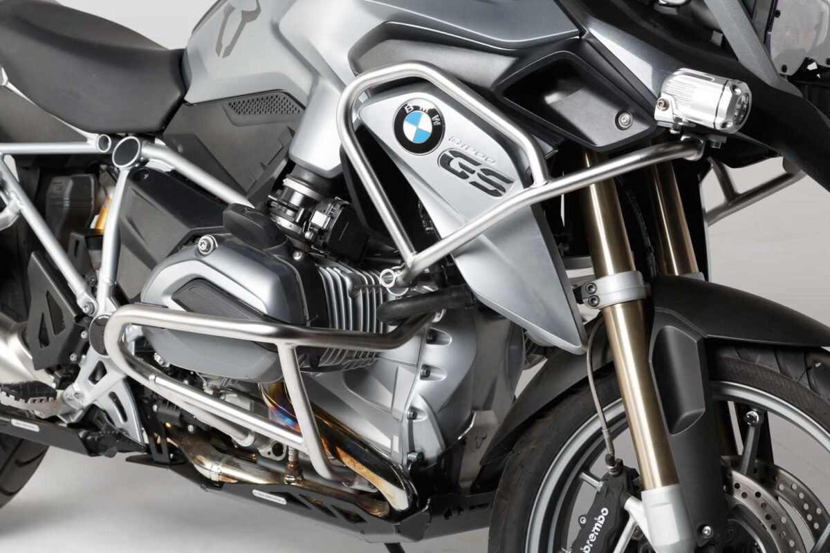 Upper crash bar – Stainless steel. BMW R 1200 GS LC (12-16).