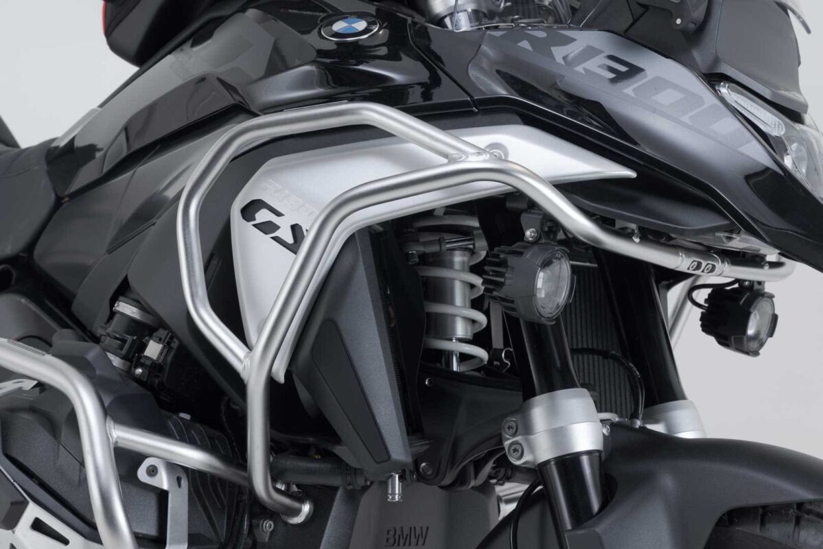 Upper crash bar – Stainless steel. BMW R 1300 GS (23-).