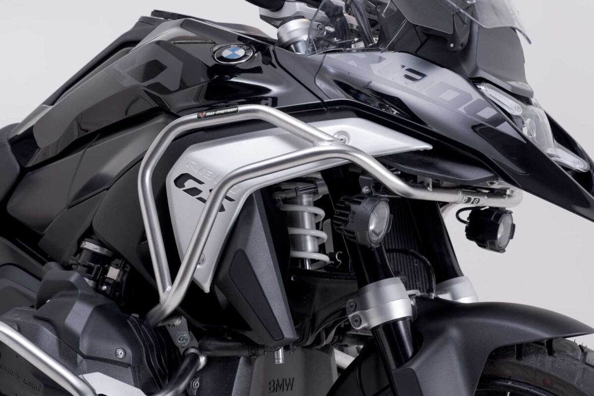 Upper crash bar – Stainless steel. BMW R 1300 GS (23-). For OEM SBL.