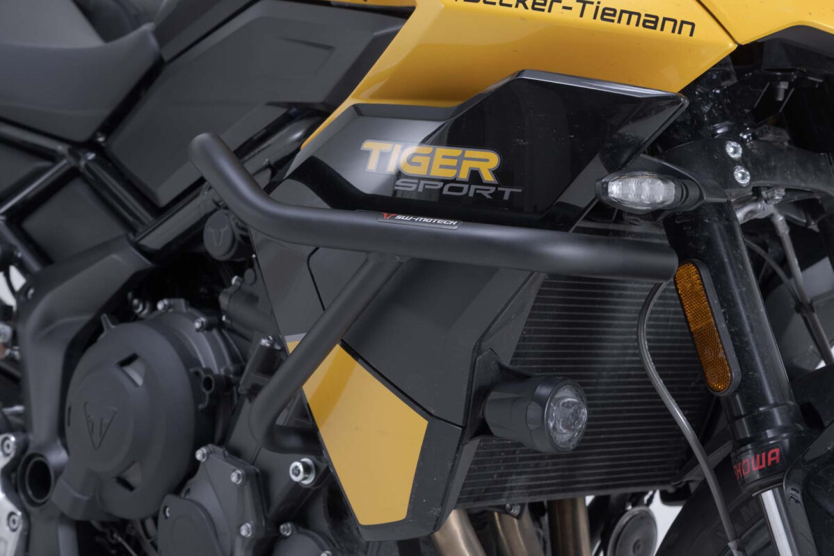 Crash bar – Black. Triumph Tiger 800 Sport (24-).
