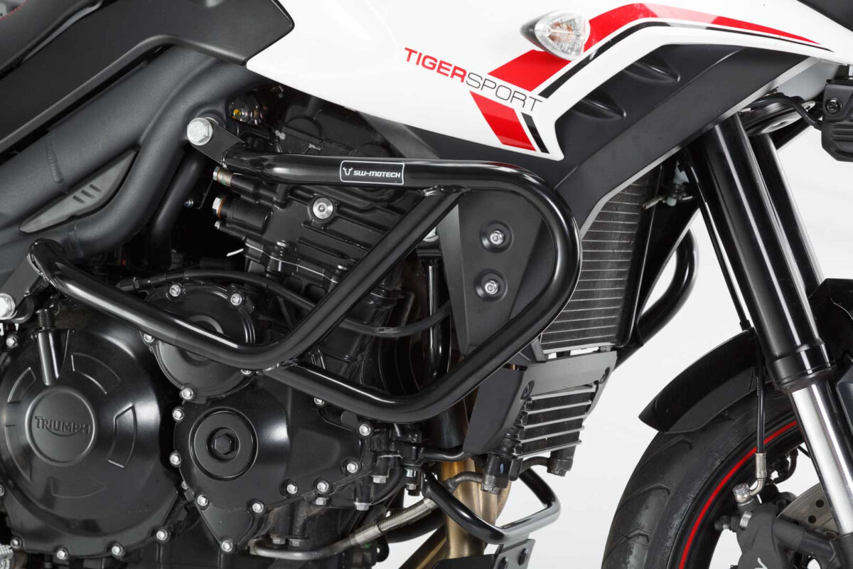 Crash bar – Black. Triumph Tiger 1050 Sport (13-).
