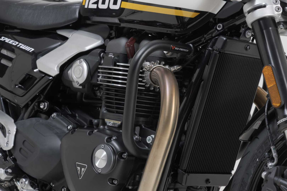 Crash bar – Black. Triumph Models (15-).