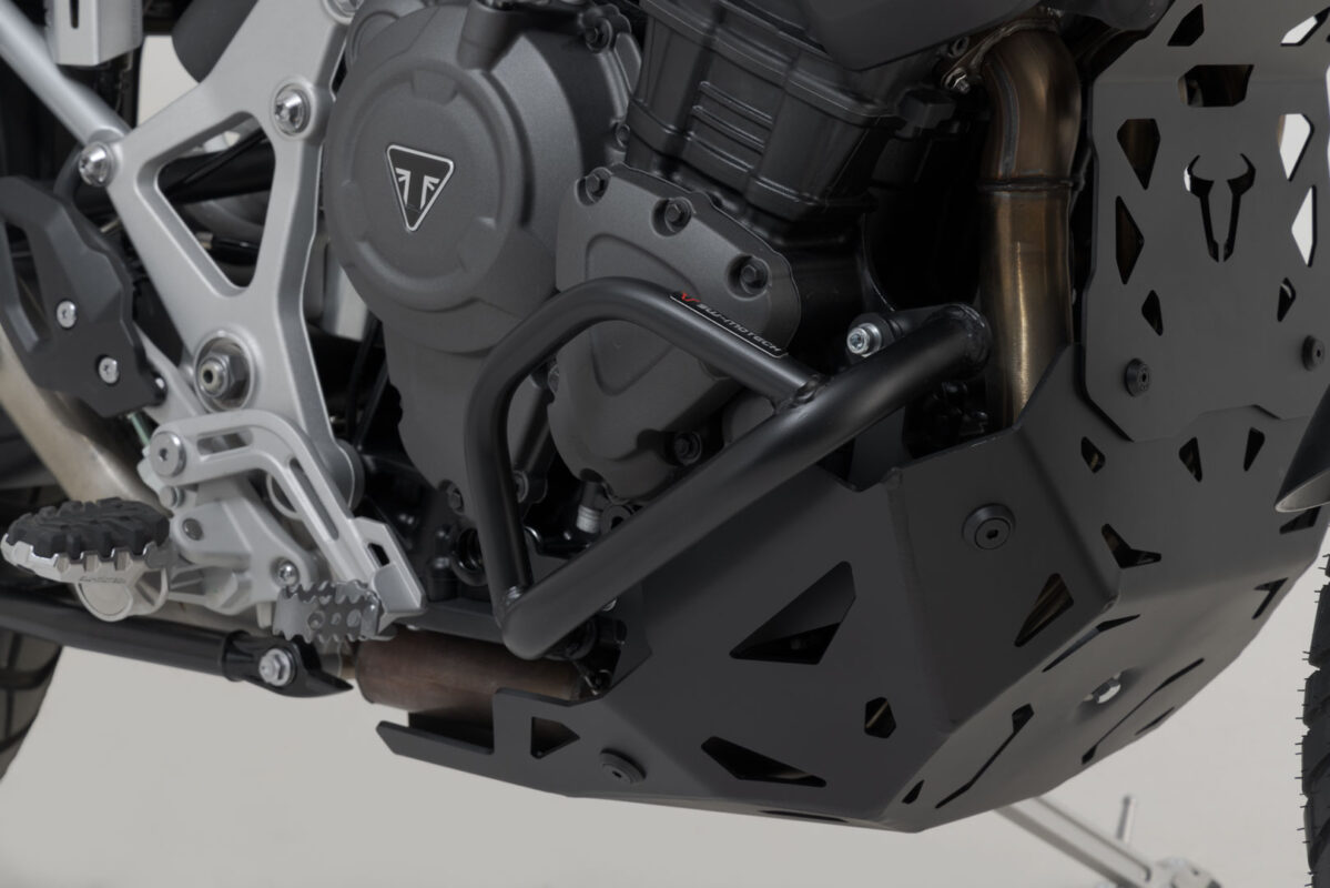 Crash bar – Black. Triumph Tiger 1200 models (22-).