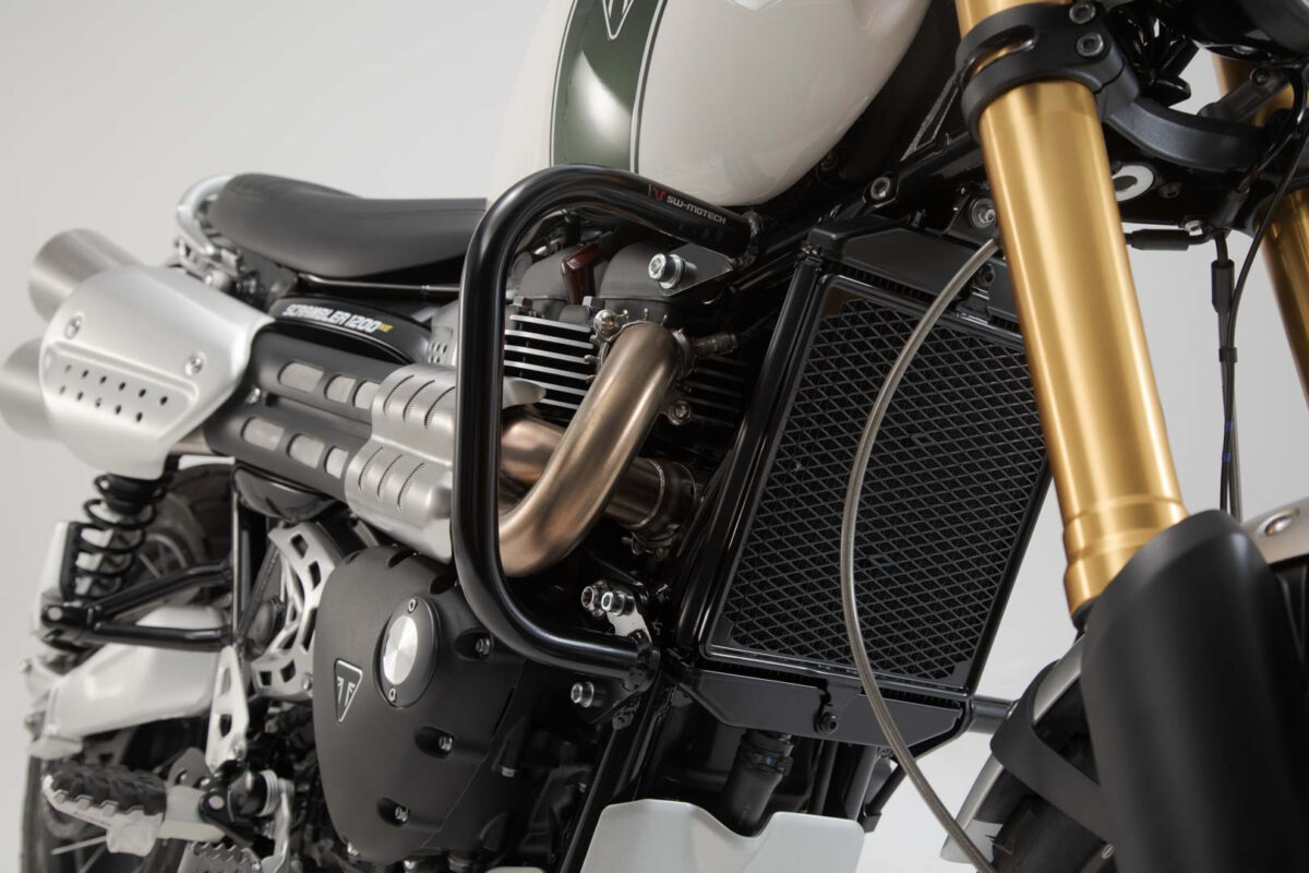 Crash bar – Black. Triumph Scrambler 1200 XC / XE (18-20).