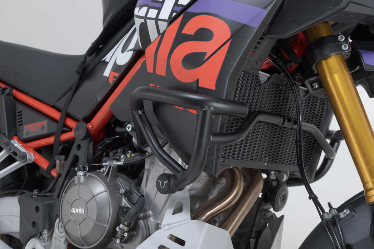 Crash bar – Black. Aprilia Tuareg 660 (21-) / Rally (24-).