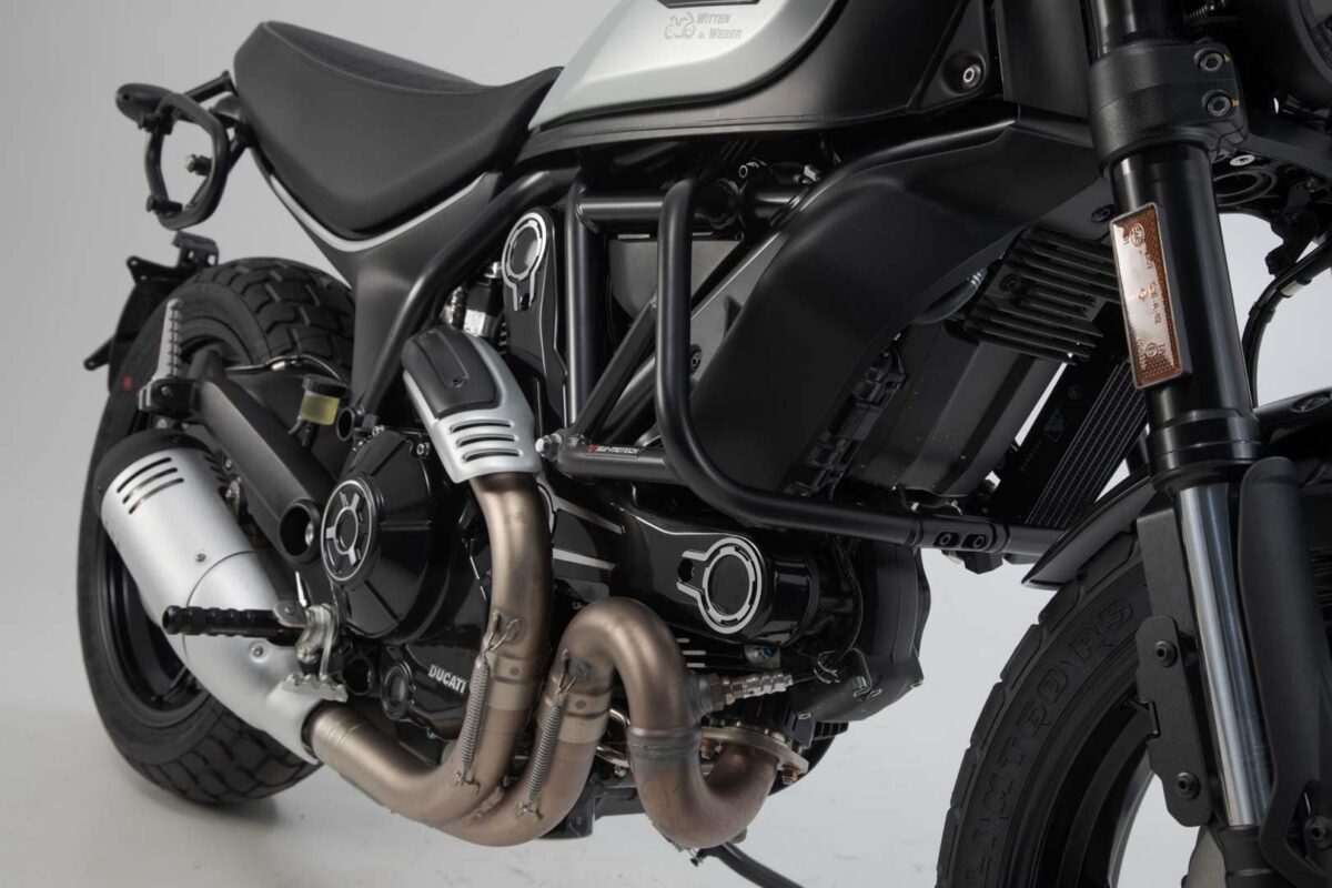 Crash bar – Black. Ducati Scrambler models (14-).