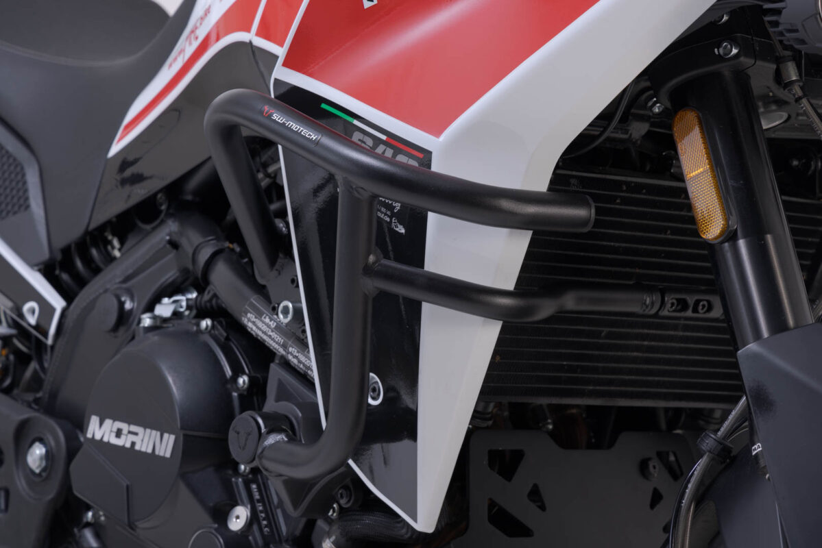 Crash bar – Black. Moto Morini X-Cape 650 (21-).