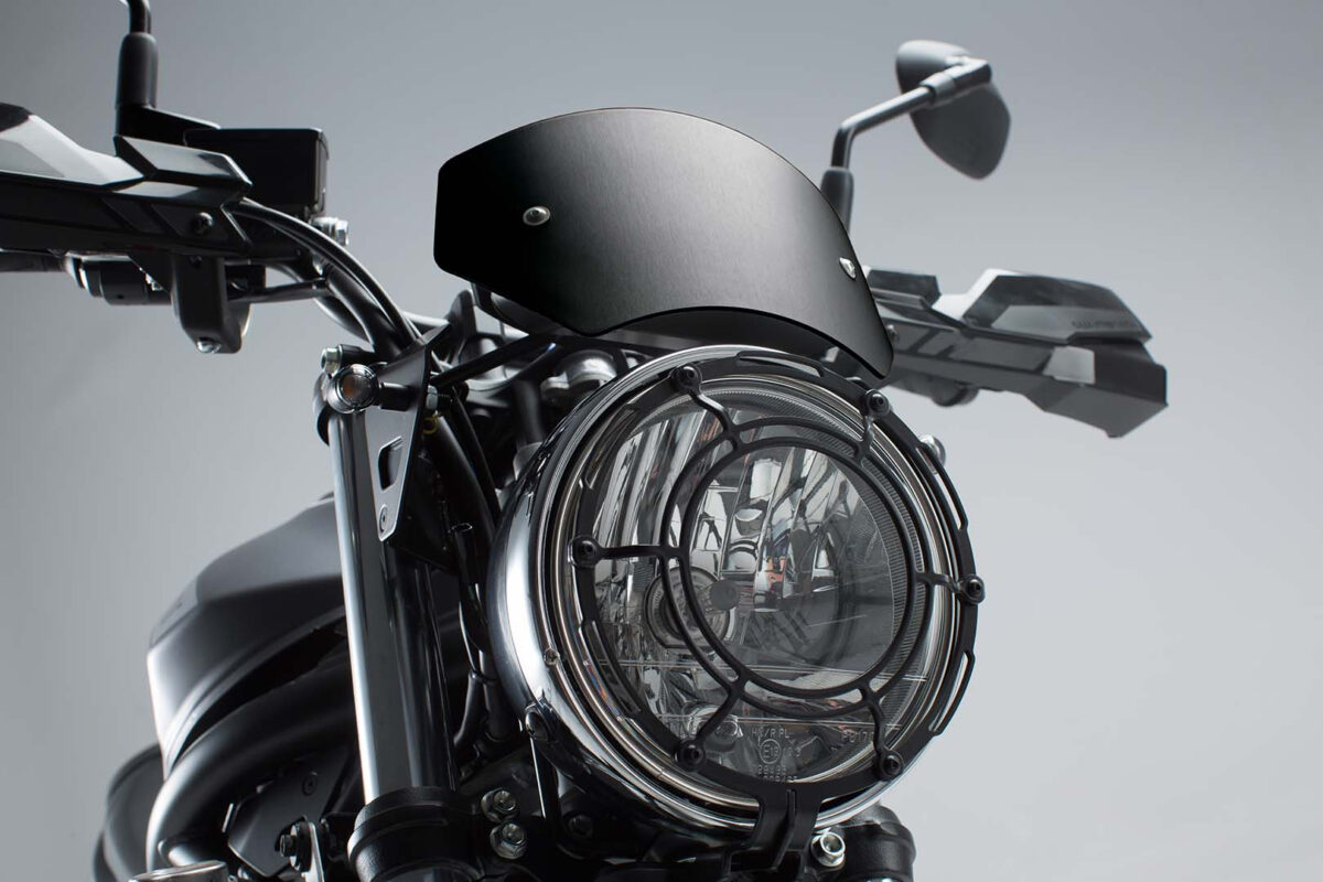 Windscreen – Black. Suzuki SV650 ABS (15-).