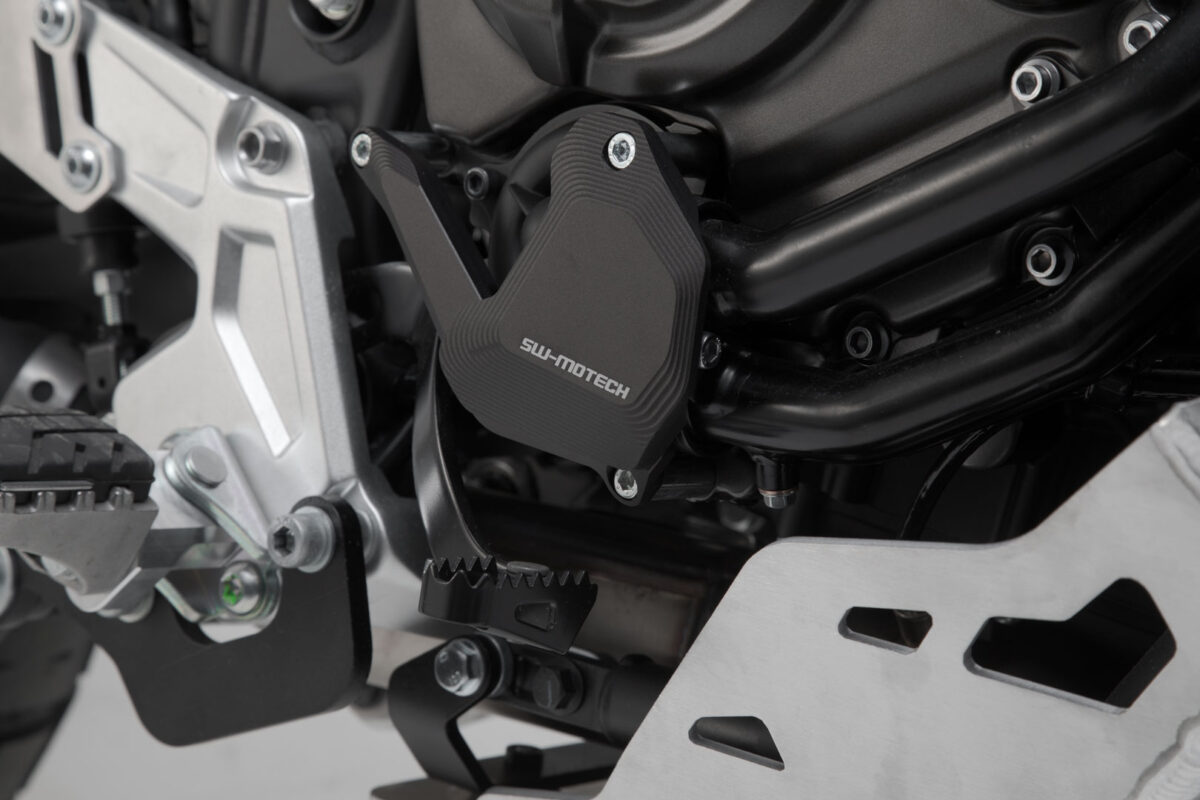 Water pump protection – Silver/black. Yamaha Ténéré 700 models (19-).