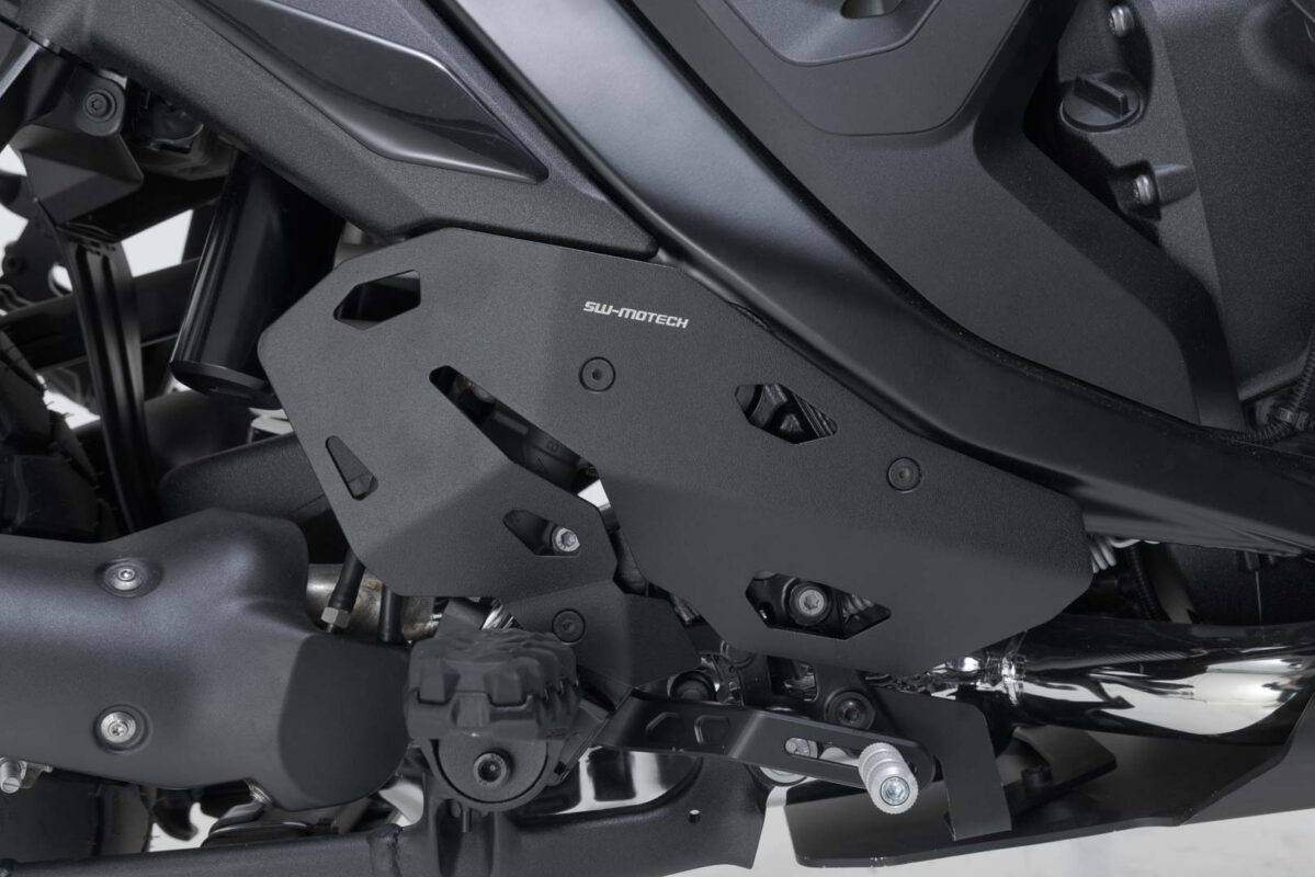 Heel protector – Black. BMW R 1300 GS (23-).