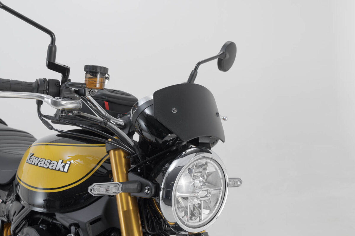 Windscreen – Black. Kawasaki Z900RS (17-) / SE (21-).