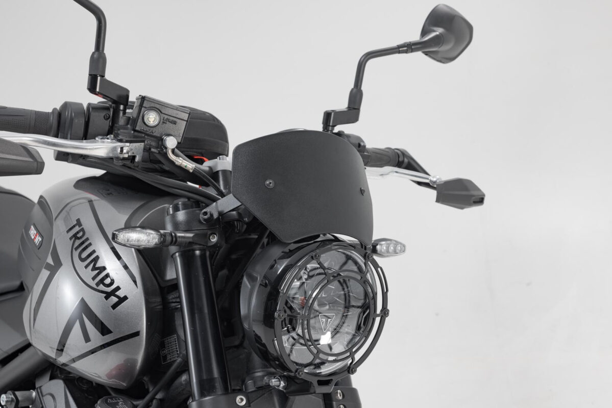 Windscreen – Black. Triumph Trident 660 (21-).