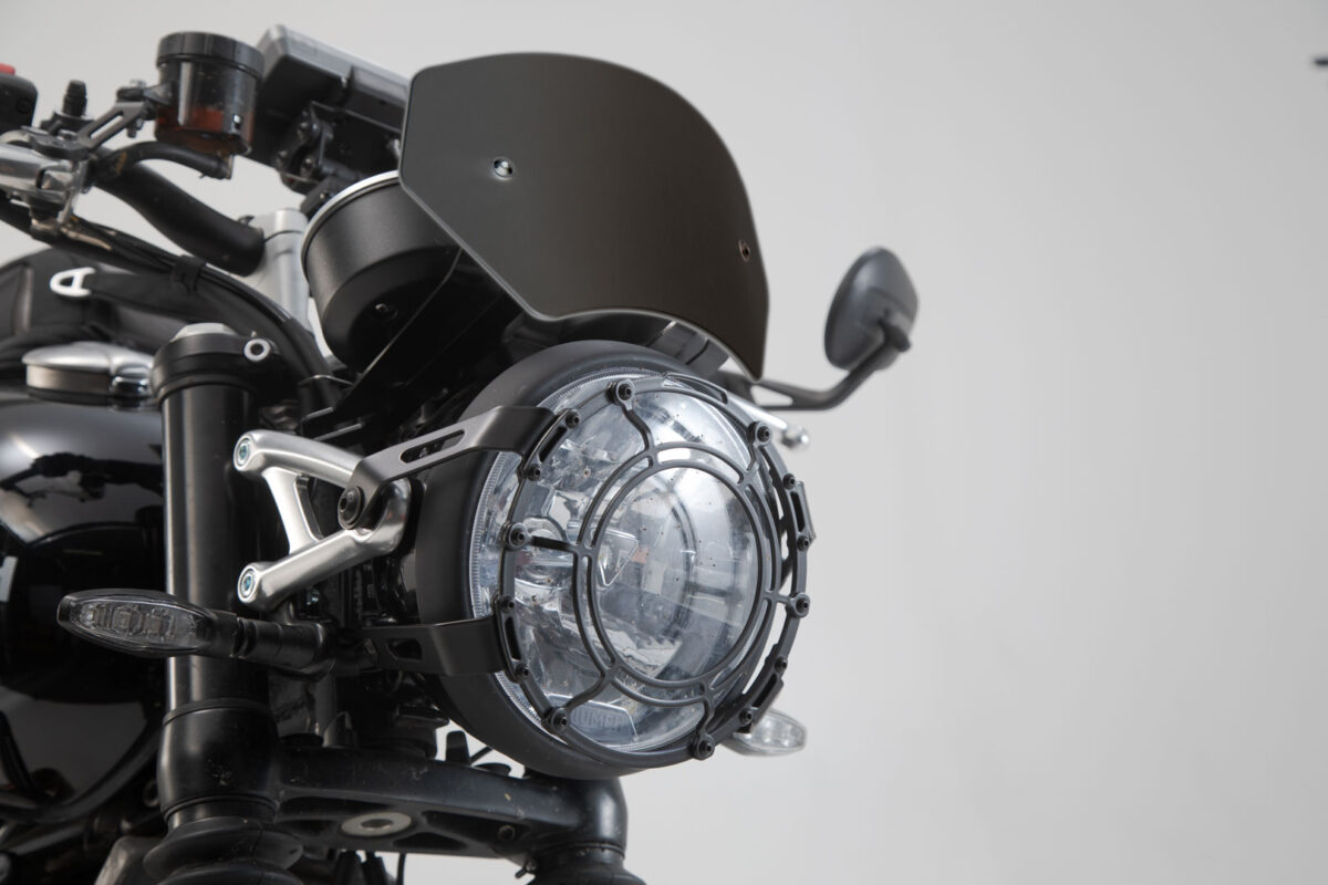 Windscreen – Black. Triumph Speed Twin 1200 (18-24).