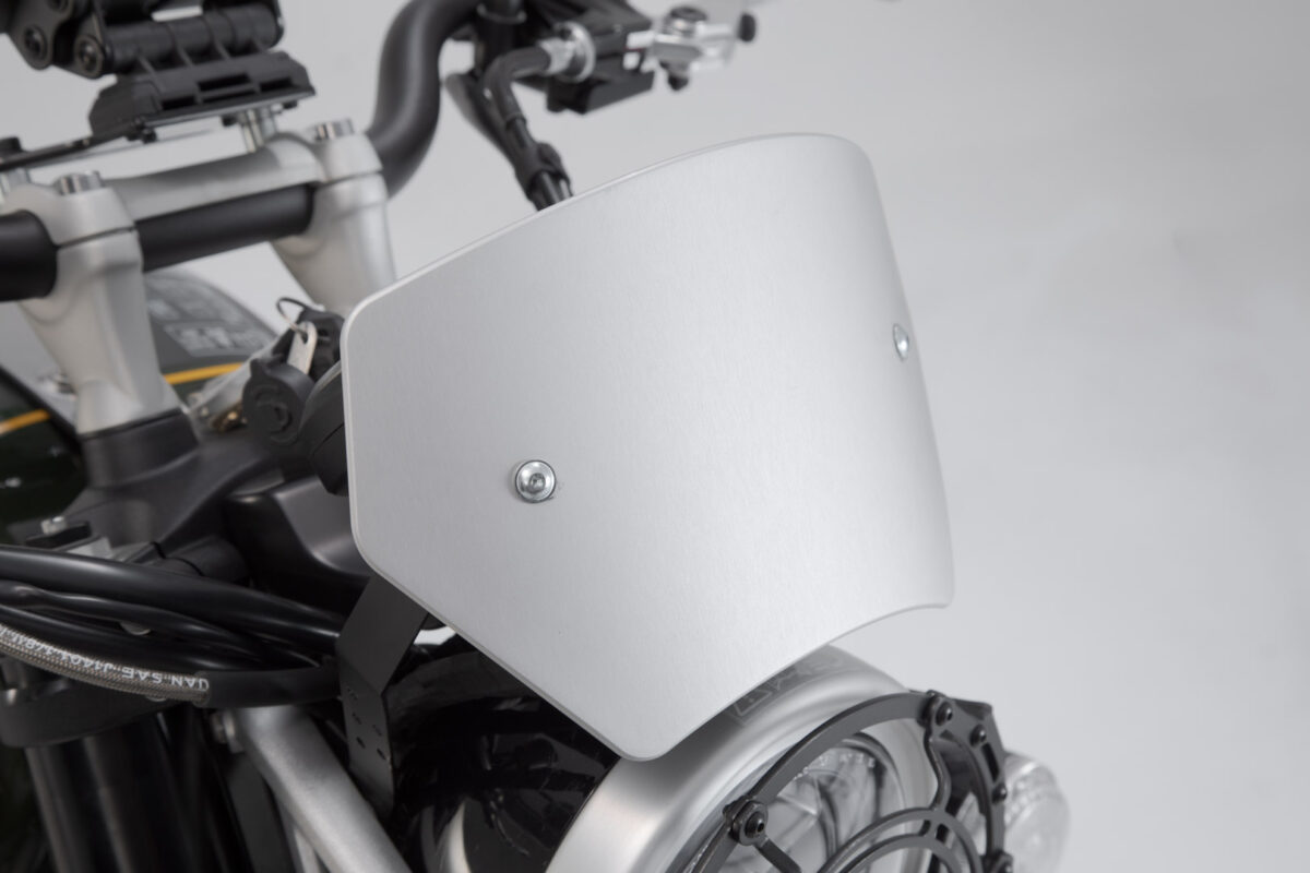 Windscreen – Grey. Triumph Scrambler 1200 XC / XE (18-).