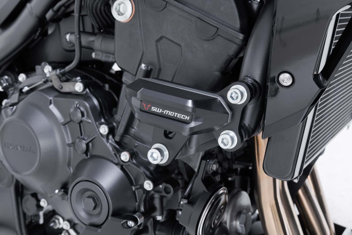 Frame slider kit – Black. Honda CB1000 Hornet (24-).