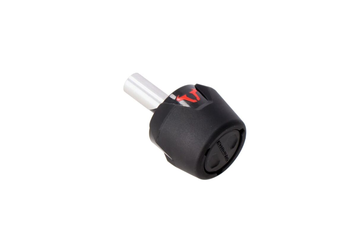 Rear axle crash pad kit – Black. BMW models with single-sided swing arm rea.