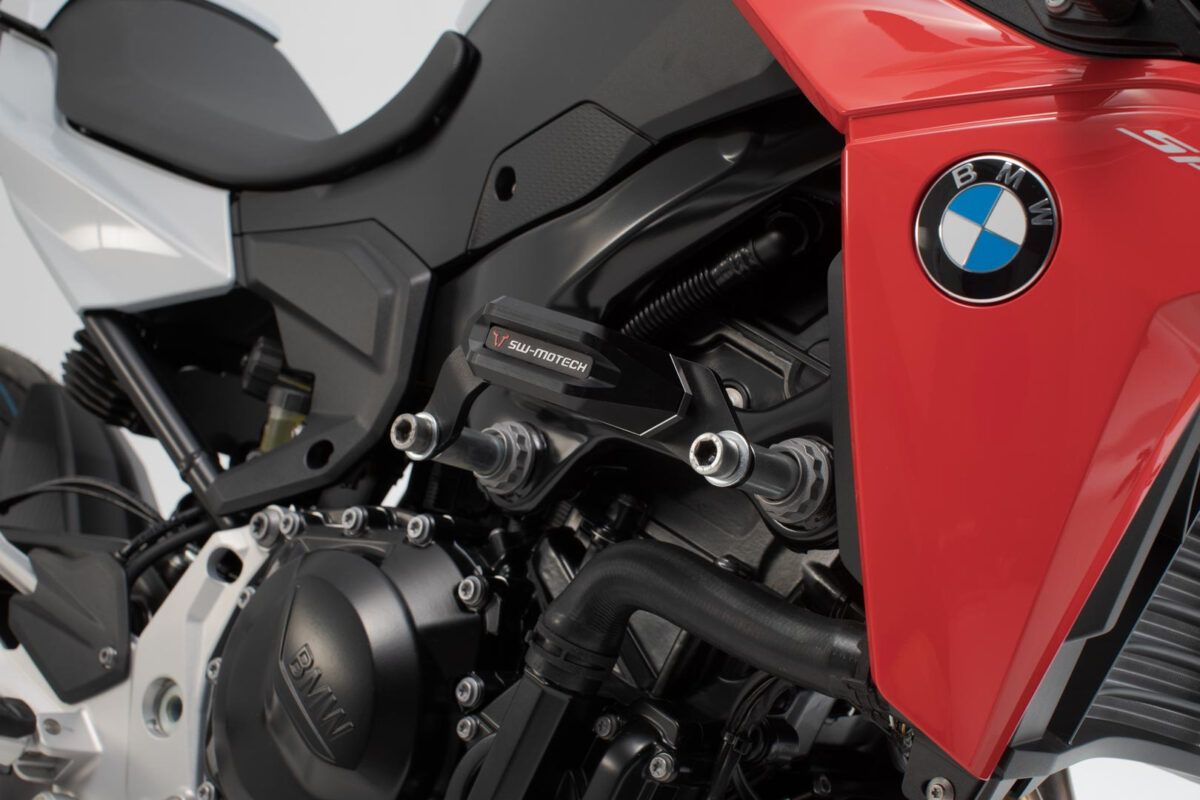 Frame slider kit – Black. BMW F 900 R (19-).
