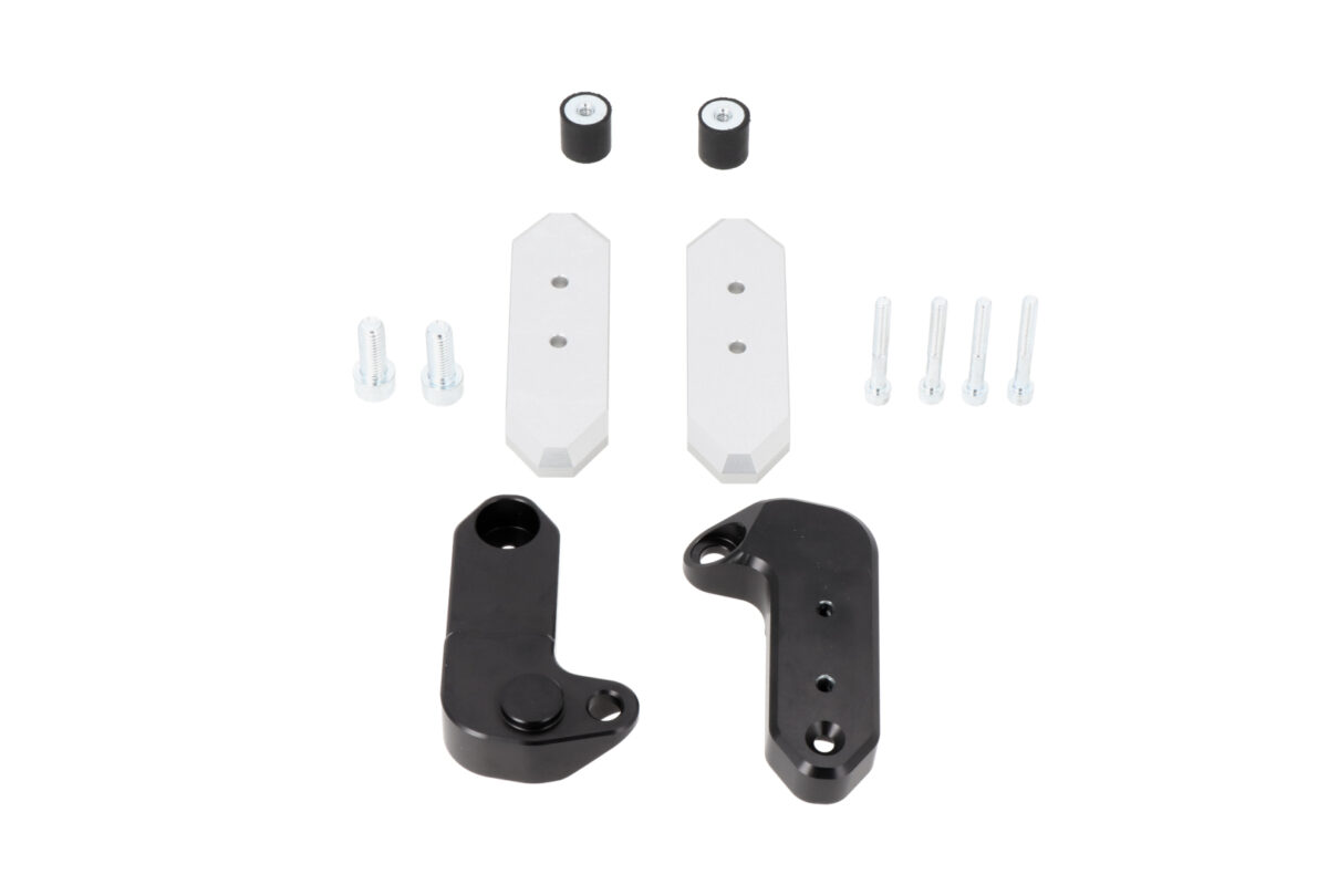 Crash pad holder – Black. BMW S 1000 XR (19-).