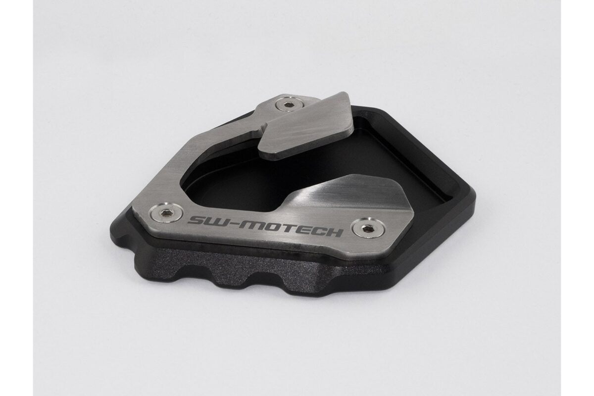 Extension for side stand foot – Black/Silver. CRF1000L (15-)/Adv Sports (18-).