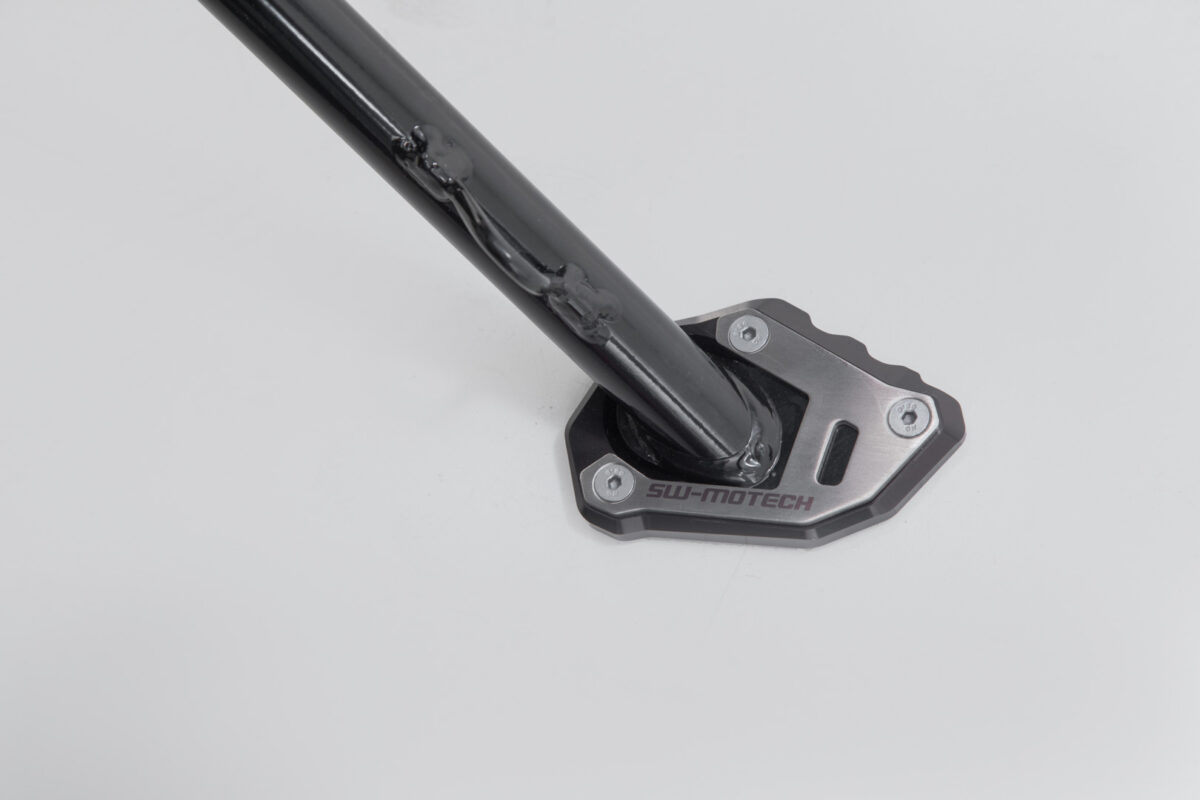 Extension for side stand foot – Black/Silver. KTM / Husqvarna models.