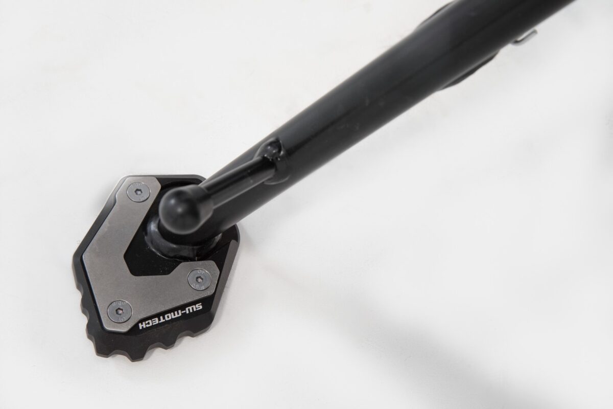 Extension for side stand foot – Black/Silver. BMW F 750 / 800 GS (17-).